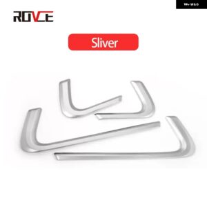 ランドローバー ABS ドアインテリア トリム レンジローバースポーツ 2014-18 カーアクセサリー カスタムパーツ アクセサリー 交換用部品 互 - Silver