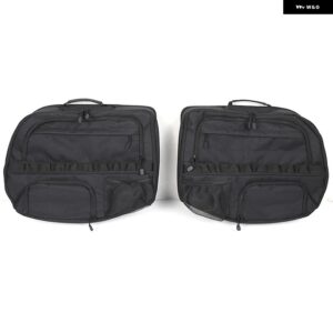 ランドローバー ディフェンダー 90 110 130 2020-2024 テールゲートウィンドウ 収納 袋多機能 ツール 収納 袋カーアクセサリー カスタムパ - Style A Black