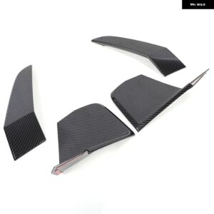BMW X7 G07 2023 2024 ABS カーボン/ブラックフロントバンパー 装飾カバー 装飾ステッカー 外装 アクセサリー カスタムパーツ アクセサリー - carbon fiber