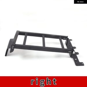 ランドローバー ディスカバリー 3 4 LR3 LR4 2004-2016 合金黒車リアサイドはしごルーフ はしごカーアクセサリー カスタムパーツ アクセサ - Right