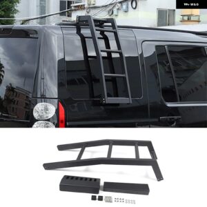 ランドローバー ディスカバリー 3/4 LR3 LR4 2004-2016 アルミ車リアドア はしごルーフ はしごカーアクセサリー カスタムパーツ アクセサリ - Style D Right