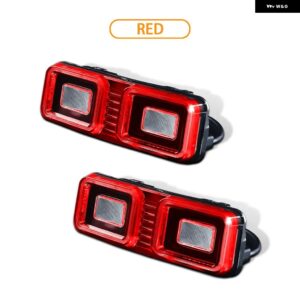 ランドローバー LED リアバンパー リフレクターテールブレーキ ストップランプ ウィンカーライト ディフェンダー 2020+ カーアクセサリー - style 3 red