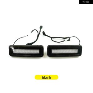 ランドローバー LED リアバンパー リフレクターテールブレーキ ストップランプ ウィンカーライト ディフェンダー 2020+ カーアクセサリー - model 1 black