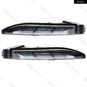 ポルシェ 車 DRL LED デイタイム ランニングランプ フロントバンパー ウィンカーランプ フォグライト マカン 2019 2020 95B63 - 1 Left and 1 Right