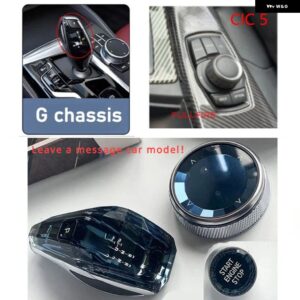 BMW クリスタルギア シフトノブ 3/4/57シリーズ F10 G30 X3 X5シリーズ G05 G01G08 G02 シャーシ ギアレバーカーアクセサリー カスタム - 6