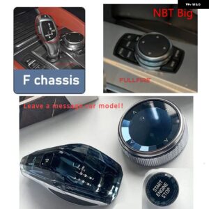 BMW クリスタルギア シフトノブ 3/4/57シリーズ F10 G30 X3 X5シリーズ G05 G01G08 G02 シャーシ ギアレバーカーアクセサリー カスタム - 10