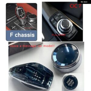 BMW クリスタルギア シフトノブ 3/4/57シリーズ F10 G30 X3 X5シリーズ G05 G01G08 G02 シャーシ ギアレバーカーアクセサリー カスタム - 12