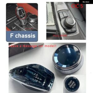 BMW クリスタルギア シフトノブ 3/4/57シリーズ F10 G30 X3 X5シリーズ G05 G01G08 G02 シャーシ ギアレバーカーアクセサリー カスタム - 13