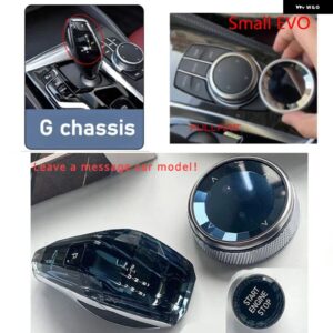 BMW クリスタルギア シフトノブ 3/4/57シリーズ F10 G30 X3 X5シリーズ G05 G01G08 G02 シャーシ ギアレバーカーアクセサリー カスタム - 2