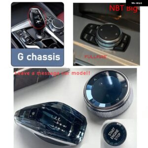 BMW クリスタルギア シフトノブ 3/4/57シリーズ F10 G30 X3 X5シリーズ G05 G01G08 G02 シャーシ ギアレバーカーアクセサリー カスタム - 4