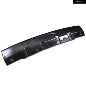 ランドローバー ディスカバリー 4 LR4 2014-2017 スタイリング 304 ステンレス フロントバンパー シルプレートプロテクターカバー トリム ス - black