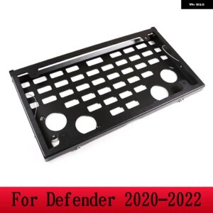 ランドローバー 2020-24 ディフェンダー 90 110 合金テールゲート多機能 折りたたみトレイラック 収納 ラックカスタム部品 カスタムパーツ - For Defender 20-23