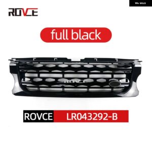 ランドローバー フロントバンパー グリル 車グリル ディスカバリー 4 2010-2016 L319 LR043292 LR051300 LR051299 LR024301 アクセサリー - 14-16 all black