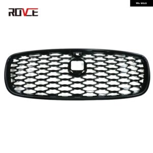 ジャガー カーアクセサリー フロントバンパー グリル センターパネル スタイリング アッパーグリル XFL 車グリル ABS グリル カスタムパー - GRILL