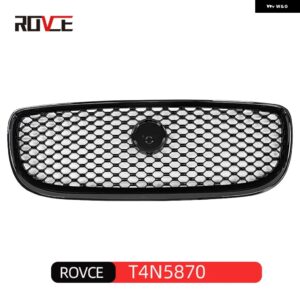 ジャガー XE 2015-2019 グリル フロントグリル アッパーラジエーターグリル T4N5778 T4N5870 カーアクセサリー カスタム - all black