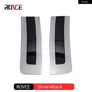 ランドローバー SV バージョンドアサイドベントグリル カバー エアフェンダートリム レンジローバーヴォーグ L460 2023-2025 カーアクセサリ - silver black SV