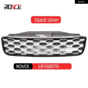 ランドローバー カーレースグリル ディスカバリー 5 2017-2023 フロントバンパー グリル LR160076 LR160075 アクセサリー カスタムパーツ - Black silver