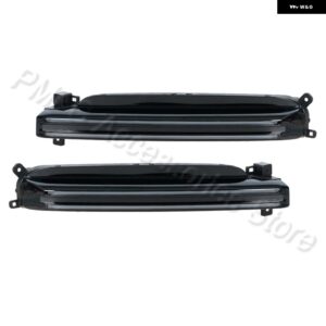 ポルシェ 車 LED DRL ライト フロントバンパー デイライト ランニングライト カイエンターボ 9Y0 2018-22 9Y0953049 9 - 1 Left and 1 Right