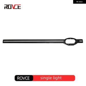 ランドローバー フロントバンパー グリル メッシュ LED ダイナミック ライト ディフェンダー 90 110 2020-2024 スタイルカースタイリング - single light