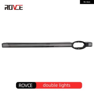 ランドローバー フロントバンパー グリル メッシュ LED ダイナミック ライト ディフェンダー 90 110 2020-2024 スタイルカースタイリング - double light