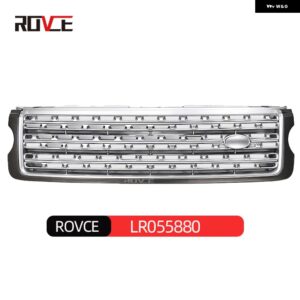 ランドローバー フロントバンパー グリル レンジローバーヴォーグ L405 2013-2017 LR055880 LR055881 LR052715 カーアクセサリー カスタム - silver grey