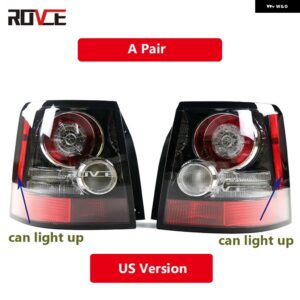 ランドローバー テールライト LED ライト リアテールライト ブレーキ ランプ レンジローバースポーツ L320 2010-2013 LR043996LR043994 カ - US verion 2pcs