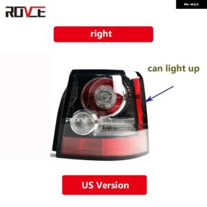 ランドローバー テールライト LED ライト リアテールライト ブレーキ ランプ レンジローバースポーツ L320 2010-2013 LR043996LR043994 カ - US verion right