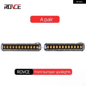ランドローバー ゴールデンアイフォグライト ディフェンダー 2020-2023 90 110 130 フロントバンパー スポットライト LED フラッシュランプ - 2pcs bumper lights