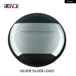 ランドローバー ディフェンダー 90 110 130 2020-23 L663 タイヤカバー スペア装飾アクセサリー カスタムパーツ アクセサリー 交換用部品 - gloss black silver