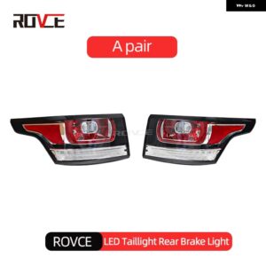 ランドローバー 車 LED リアテールライト 信号ランプ テールライト リアブレーキ ライト レンジローバースポーツ 2014-2017 LR061589 LR043 - A Pair