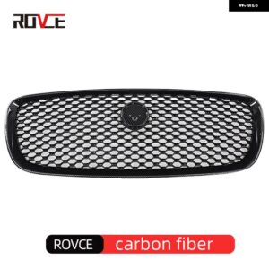 ジャガー フロントバンパー ABS グリル F-PACE 2015-2019 T4N12772 T4N1277 T4A6209 T4N13842 - Carbon Fiber