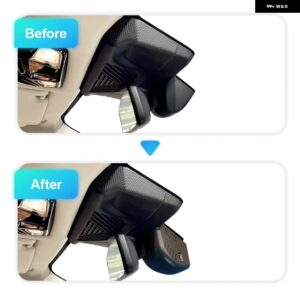 BMW ダッシュカメラ X1 IX1 U11 2023-2024 ARB 4K 2160P OEM スタイル車 DVR APP 制御 WIFI 接続 カスタムパーツ アクセサリー 交換用部品