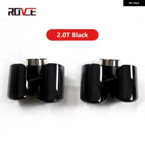 ランドローバー ディフェンダー 2020-2023 007 マフラーテールスロートテールパイプ車 外装 アクセサリー カスタムパーツ アクセサリー 交 - 2.0T black