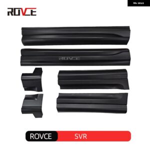 ランドローバー サイドドアプレートカバー 外側アンダーモールディング レンジローバースポーツ 2018-2022 SVR モデル カスタムパーツ アク - SVR model