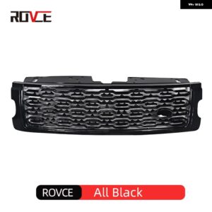 ランドローバー フロントバンパー グリル サイドベントカバー とフロントバンパー トリム レンジローバーヴォーグ SVA 2018-2020 カーア - all black