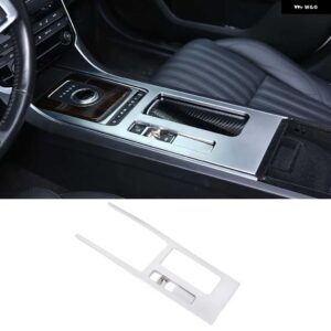 ジャガー カーボンスタイル の中央ギア シフト水カップホルダーパネル カバー トリムステッカー F-PACE XE XEL XF XFL 2016 - Style B