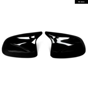 BMW X3 F25 X4 F26 X5 F15 X6 F16 2014-2018 バックミラー サイドミラー カバー ウイングキャップ外装ドアケーストリムカーボン - Gloss Black
