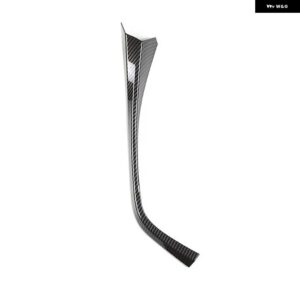 BMW ABS カーセンターコンソール ギア シフトパネル サイドトリムストリップカバー 1 2シリーズ F20 F21 F22 F23 2017-2019 LHD オート - carbon fiber