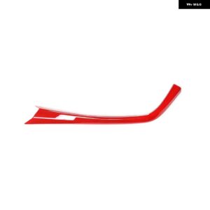 BMW 1 2シリーズ F20 F21 F22 F23 2012-2019 ABS ギア シフトサイド L 字型ストリップパネル トリムオートインテリア LHD - red