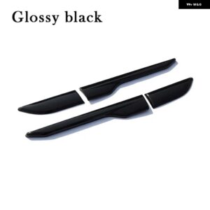 ランドローバー レンジローバー EVOQUE 2012-2018 フェンダー サイドエアベント アウトレットカバー トリム装飾ステッカー カー - Glossy Black