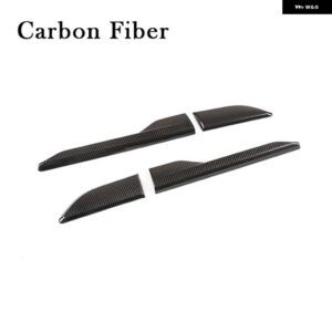 ランドローバー レンジローバー EVOQUE 2012-2018 フェンダー サイドエアベント アウトレットカバー トリム装飾ステッカー カー - Carbon Fiber