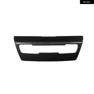 BMW 2シリーズ F45 F46 2015-2019 車パネル センターコントロールボリュームボタン フレーム カバー トリム ABS カーボンインテリア - carbon fiber