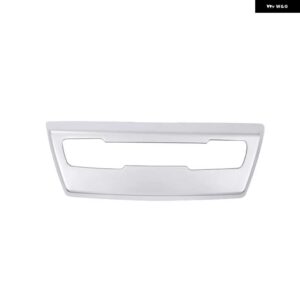 BMW 2シリーズ F45 F46 2015-2019 車パネル センターコントロールボリュームボタン フレーム カバー トリム ABS カーボンインテリア - Silver
