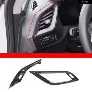 BMW 1 2シリーズ F40 F44 2023-2024 ABS カーボンインテリアキット ダッシュボード センターコンソール ギア シフトパネル カバー トリムステッカー - 7