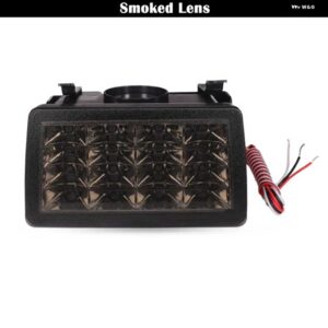 スバル IJDM 2011 以降 WRX/STI インプレッサ XV CROSSTREK F1 スタイル オールインワンストロボレッド LED - Smoked Lens