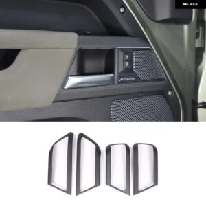 ランドローバー ディフェンダー 90 110 2020-2025 マットカーボンインテリアキット ダッシュボード コンソール ギア シフトパネル カバー トリムステッカー - 11-For 110