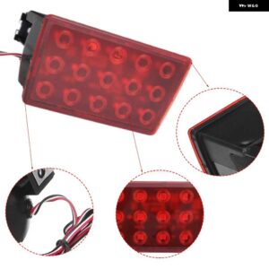 スバル 1PC 84913FG420 リア LED テールライト バンパー ブレーキ ストップライト テールライト 12V フォグライト 信号ランプ - Red Lampshade