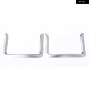 BMW 後列バックネット装飾フレーム トリム 1 2 3 4シリーズ GT F30 F34 2013-2017 カー インテリア ABS クローム - sliver