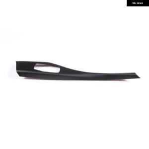 BMW 1 2シリーズ F20 F21 F22 F23 116I 118I 2012-2019 ABS カーボンマルチメディアボタン パネル カバー ステッカー カー - Matte black
