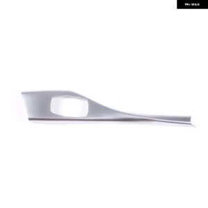 BMW 1 2シリーズ F20 F21 F22 F23 116I 118I 2012-2019 ABS カーボンマルチメディアボタン パネル カバー ステッカー カー - Silver